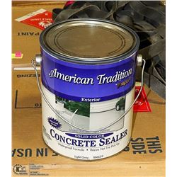 UNCLAIMED CASE OF CONCRETE STAIN- 4 GALLONS PER