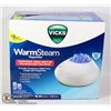 Image 1 : NEW VICKS WARM STEAM VAPORIZER FOR SMALL/MEDIUM
