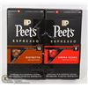 Image 1 : NEW PEET'S ESPRESSO DARK ROAST PACKS NESPRESSO