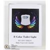 Image 1 : TOILET SENSOR NIGHT LIGHT 8 COLOURS