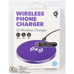 NEW GEMS QI WIRELESS PHONE CHARGER