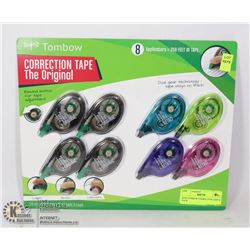 NEW TOMBOW CORRECTION TAPE 8 PACK