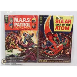 TWO 12/15 CENT COMICS - DOCTOR SOLAR & MARS