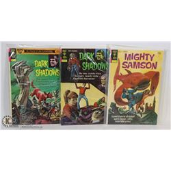 THREE 20 CENT GOLD KEY COMICS