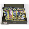 Image 1 : 4 SEALED POKEMON LOST THUNDER 3 CARD BOOSTER