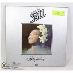 GIANTS OF JAZZ BILLIE HOLLIDAY LP RECORD BOX SET