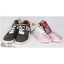 TWO PAIRS OF PEPPERTS KINDER SNEAKER SIZE EU 34