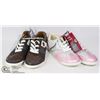 Image 1 : TWO PAIRS OF PEPPERTS KINDER SNEAKER SIZE EU 34