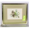 Image 1 : RACOON PRINT/BRASS FRAME