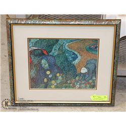 PROFESSIONALLY FRAMED VAN GOGH PRINT - MEMORY OF