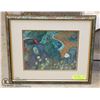 Image 1 : PROFESSIONALLY FRAMED VAN GOGH PRINT - MEMORY OF