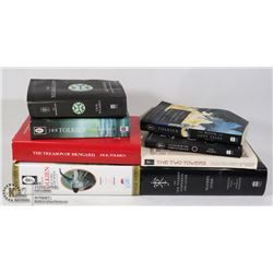 STACK OF J.R.R.TOLKIEN BOOKS