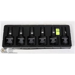 6 PACK OF MAYCHAO SOAK OFF UV COLOR COAT