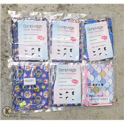 LOT OF 6 KIDS BANDANAS