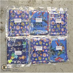 LOT OF 6 KIDS BANDANAS