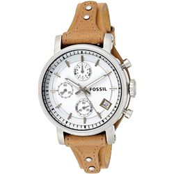 NEW FOSSIL TRIPLE CHRONO 38MM WHITE DIAL MSRP $245