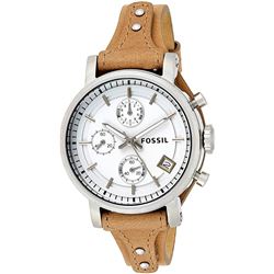 NEW FOSSIL TRIPLE CHRONO 38MM WHITE DIAL MSRP $245