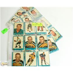 1962-63 CANADIAN TOPPS HOCKEY PARTIAL SET 34