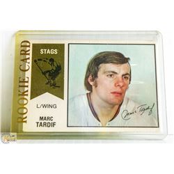 1974-75 OPC WHA MARC TARDIF ROOKIE CARD 43