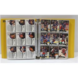 BINDER FULL OF TWO O PEE CHEE AND PROSET PARTIALS