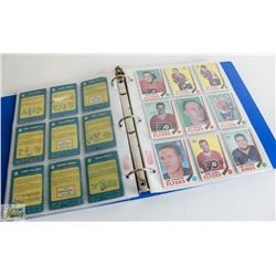 1969-70 CANADIAN TOPPS HOCKEY CARD PARTIAL SET