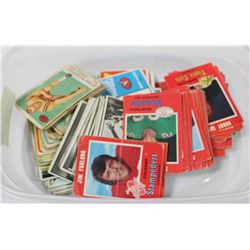 LARGE ASSORTMENT OF VINTAGE CFL FOOTBALL CARDS