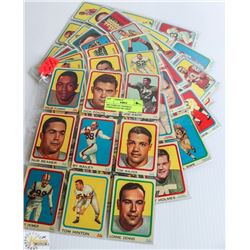 1963 TOPPS CFL FOOTBALL COMPLETE SET 88 CARDS