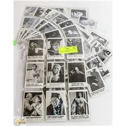 1961 LEAF SPOOK STORIES PARTIAL CARD SET 58 CARDS