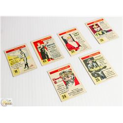 1953 RIPLEYS BELIEVE IT OR NOT QUAKER OATS 6