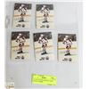 Image 1 : LIT OF 5 WAYNE GRETZKY ESSO HOCKEY CARDS
