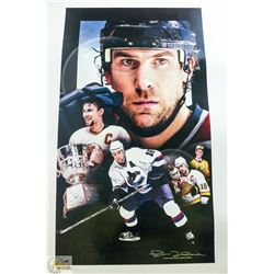 TREVOR LINDEN AUTOGRAPHED PICTURE LIMITED EDITION