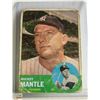 Image 1 : 1963 TOPPS MICKEY MANTLE BASEBALL CARD 200