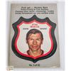 Image 1 : 1972-73 TOPPS STAN MIKITA STICKER CARD UNUSED