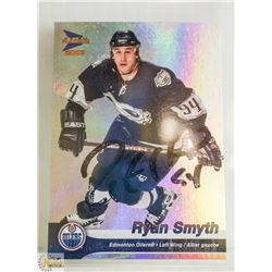 AUTOGRAPHED RYAN SMYTH HOCKEY CARD