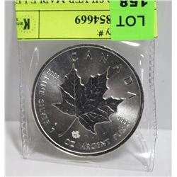 1 TROY OZ .999 SILVER MAPLE LEAF COIN
