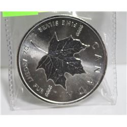 1 TROY OZ .999 SILVER MAPLE LEAF COIN