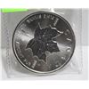 Image 1 : 1 TROY OZ .999 SILVER MAPLE LEAF COIN