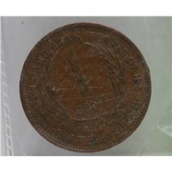 1965 EASTERN CARIBBEAN 1 CENT PIECE