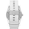 Image 4 : NEW DIESEL WHITE DIAL LEATHER BAND MSRP $299 44MM