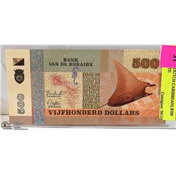 BONAIR (DUTCH CARIBBEAN) $500 BANKNOTE