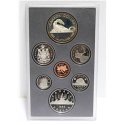1986 CANADIAN SPECIMEN COIN SET DOUBLE $1