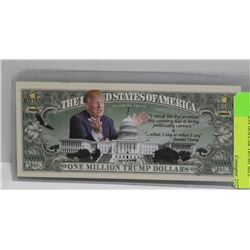 1 MILLION DOLLAR TRUMP BILL