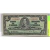 Image 1 : 1937 CANADIAN $1 BILL