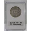 Image 1 : 1944 CANADIAN SILVER 1/2 DOLLAR,  KING GEORGE VI