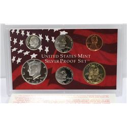 2005 USA PROOF SET OVER 1/2 OZ 90% SILVER W/CAMEOS