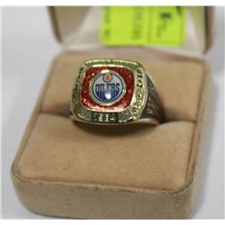 VINTAGE REPLICA NHL 1984 OILERS STANLEY