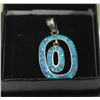 Image 1 : STERLING SILVER & OPAL PENDANT