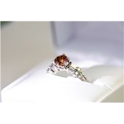 PLATINUM AND DIAMOND ENGAGEMENT RING