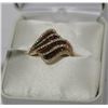 Image 1 : 30) 14 KARAT ROSE GOLD FANCY COLOURED DIAMOND RING