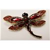 Image 1 : RHINESTONE DRAGONFLY BROOCH